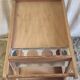 Solid wood serving trolley (Pine) - mid 20th century
