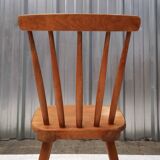 Pair of bistro chairs with bars