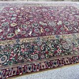 Tapis persan tabriz ancien vers 1920 260x380cm