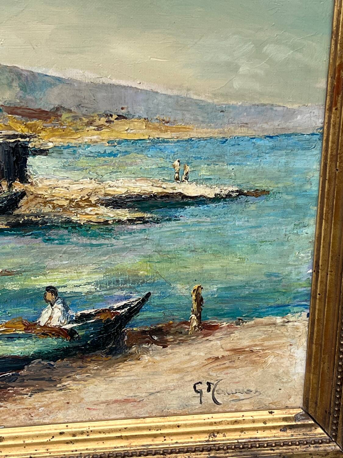 Oil on canvas 19th century