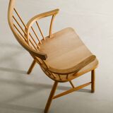 Danish Mid Century Wooden "3250" Windsor Chair by Børge Mogensen, 1960s