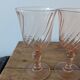 Rosaline footed glasses