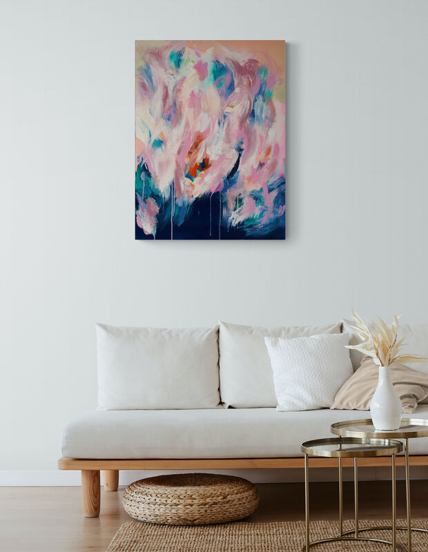 Spring Fire - Acrylic on canvas 60x80cm