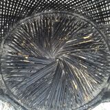 Armchair emmanuel in vintage wicker