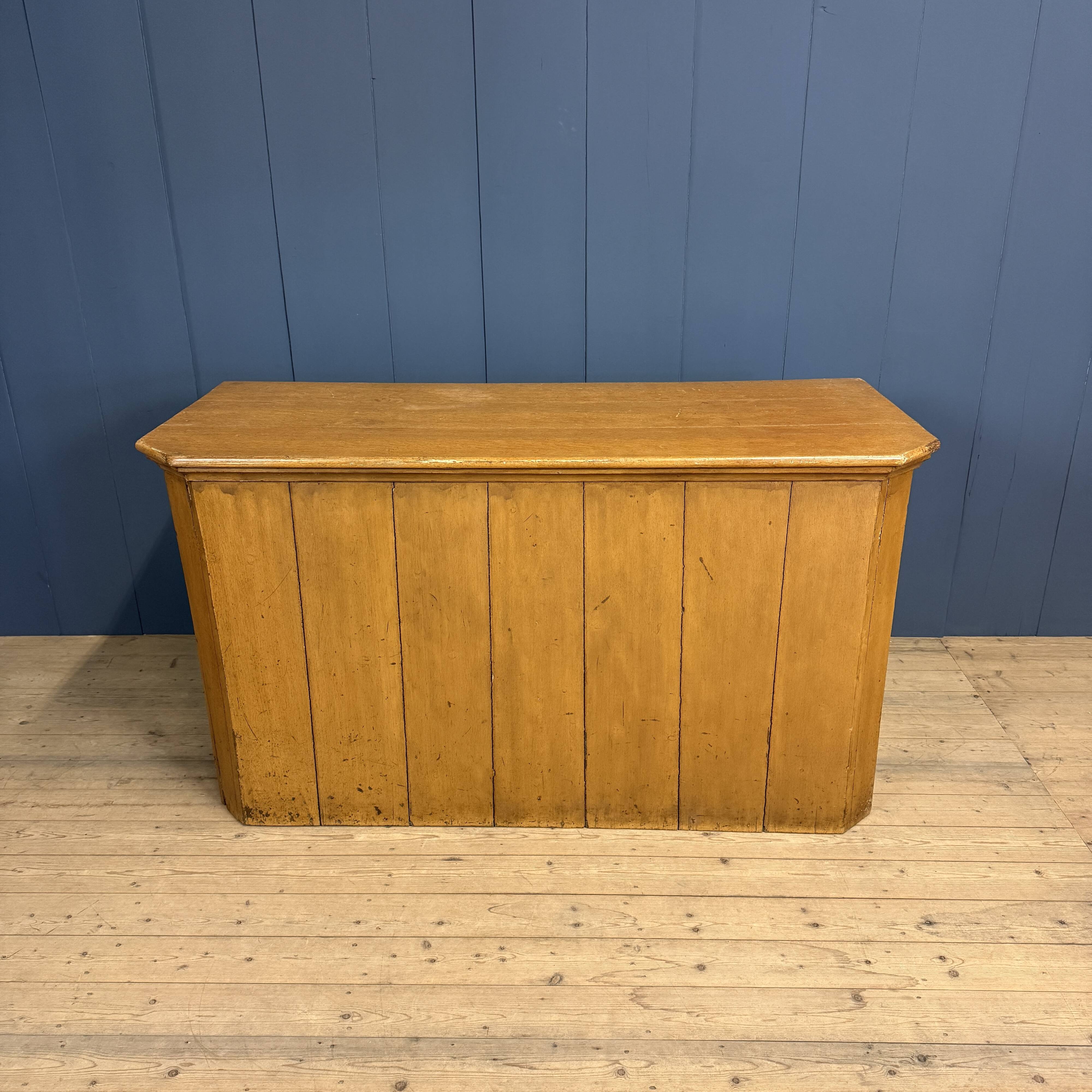 Antique painted Dutch counter