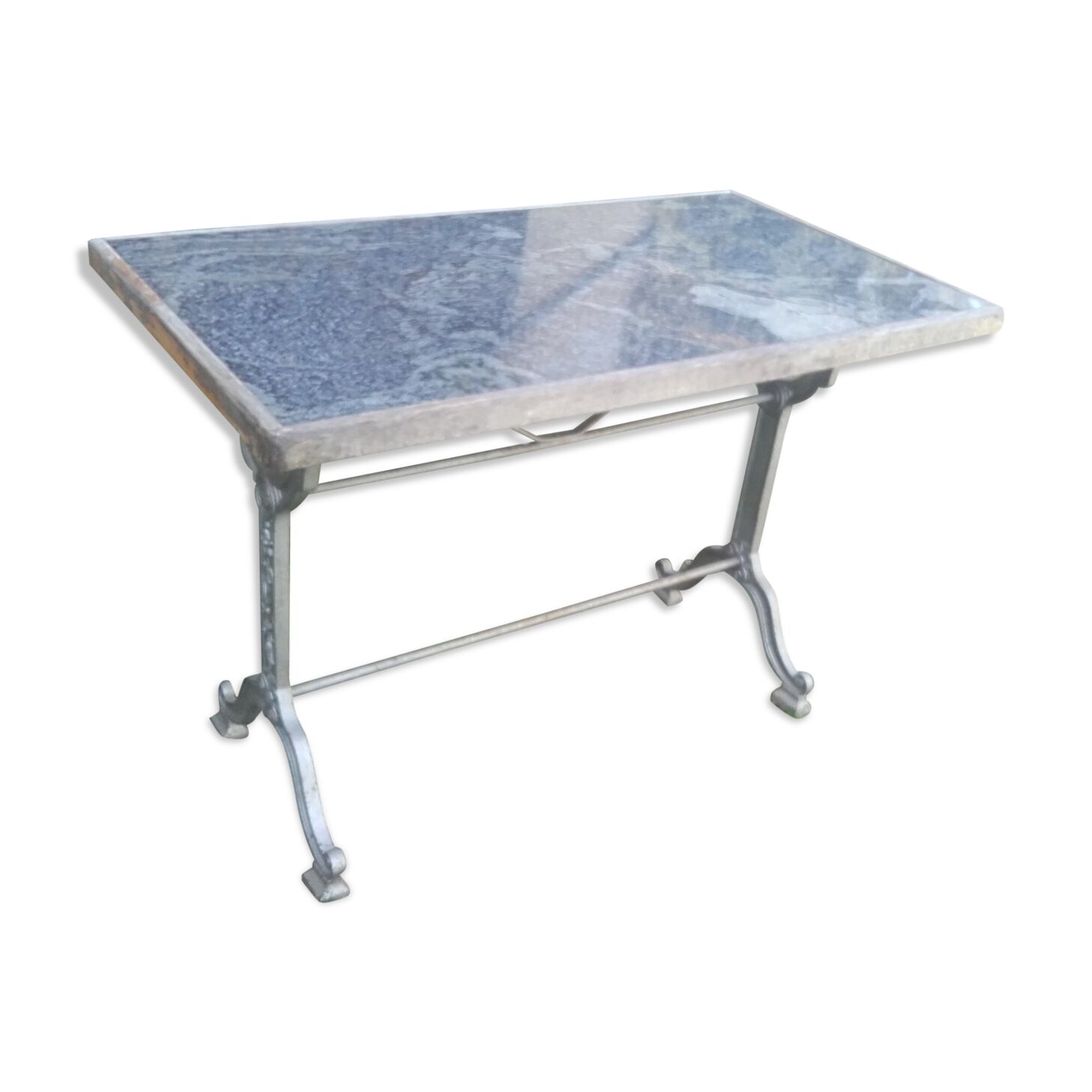 Marble bistro table.