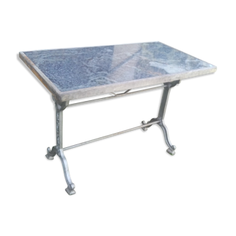 Marble bistro table.