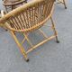 Vintage salon de jardin en rotin