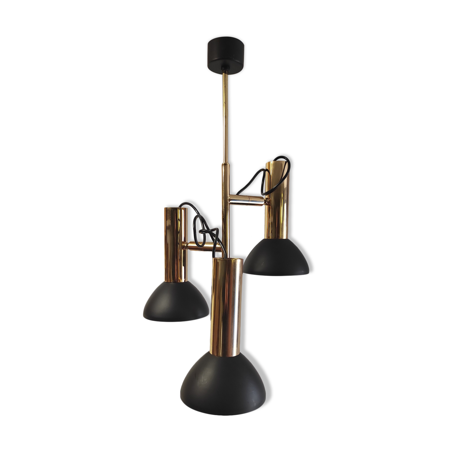 Suspension 3 brass spots - 60s