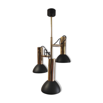 Suspension 3 spots en laiton – années 60