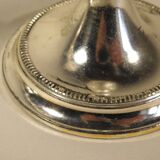 Pair of silver candle holders