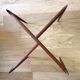 Table Plateau en Teck par Willumsen & Engholm pour Fritz Hansen, Danemark