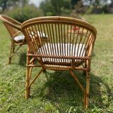 Restored garden furniture