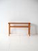 Swedish vintage teak bench, 1950s-60s