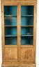 library / glass cabinet