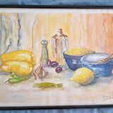 Original still life watercolor