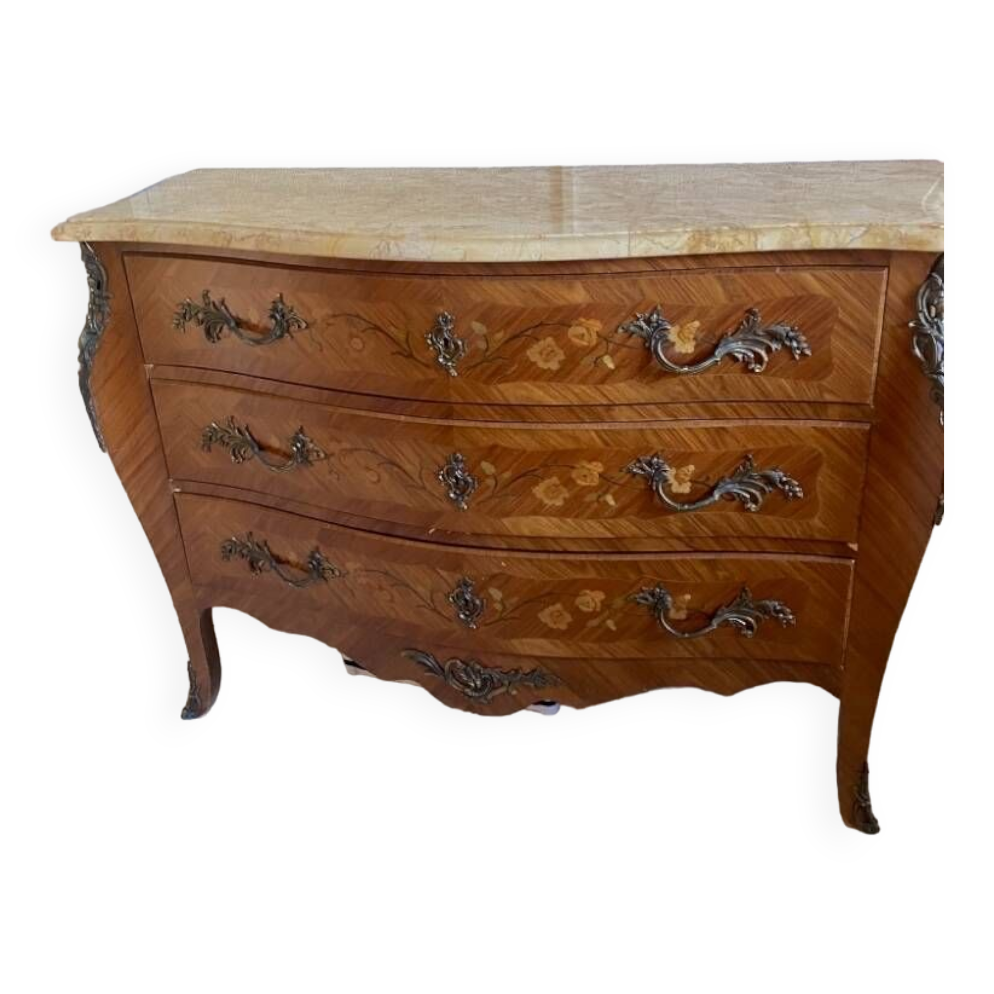 Rosewood chest of drawers