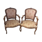 2 convertible armchairs