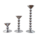 Set of 3 candle holders by Alessandro Mendini for Alessi, Italy 2002