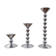 Set of 3 candle holders by Alessandro Mendini for Alessi, Italy 2002