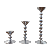 Set of 3 candle holders by Alessandro Mendini for Alessi, Italy 2002