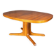 Dining room table with extensions French work 1970