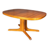 Table de salle à manger avec rallonges travail français 1970
