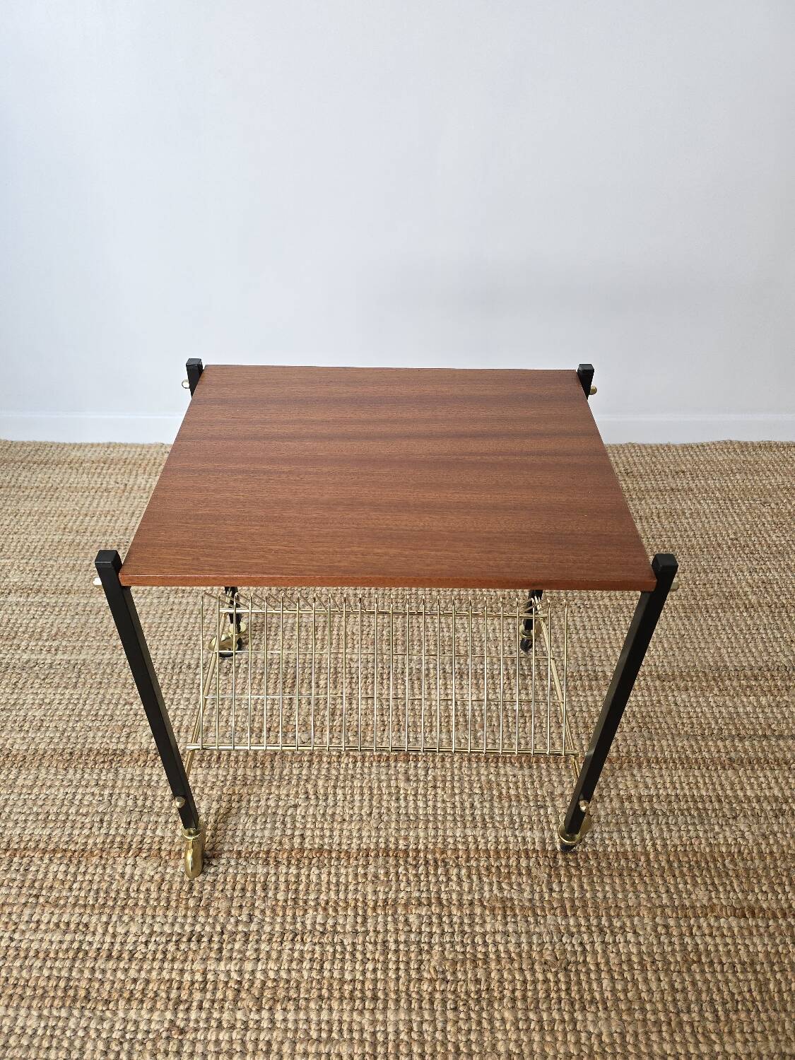 60s vinyl record trolley
