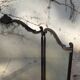 Brass fire screen with 2 leaves
