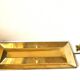 Giant scandscandivintage brass wall candle holder  sconce  height 48cm