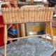 Jardiniere rotin