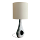 Asymmetrical ceramic lamp Vallauris France 1950, signed, unique