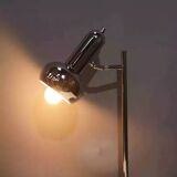 60s chrome metal articulated lamp