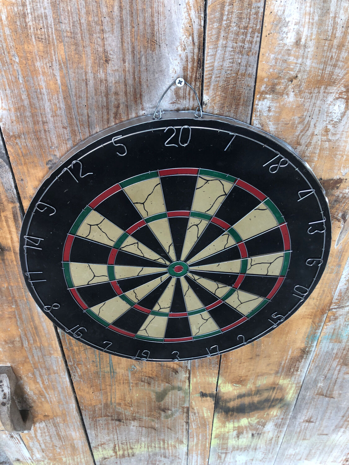 Ancienne cible jeu de fléchettes vintage Selency