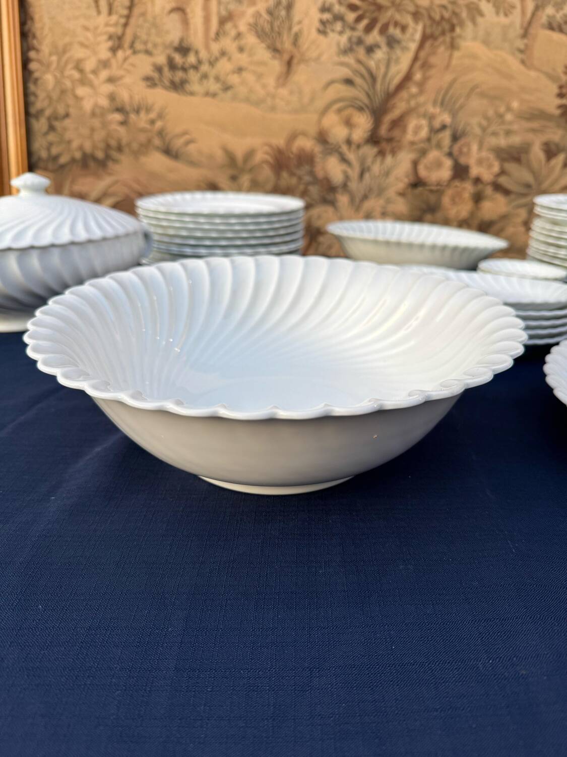 Antique and important Haviland Limoges Porcelain Dinner Service