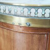 Small chest of drawers half moon / early 20th