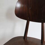 Chaise de salle à manger du milieu du siècle des années 1960