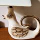Ceramic bird lamp W-Germany