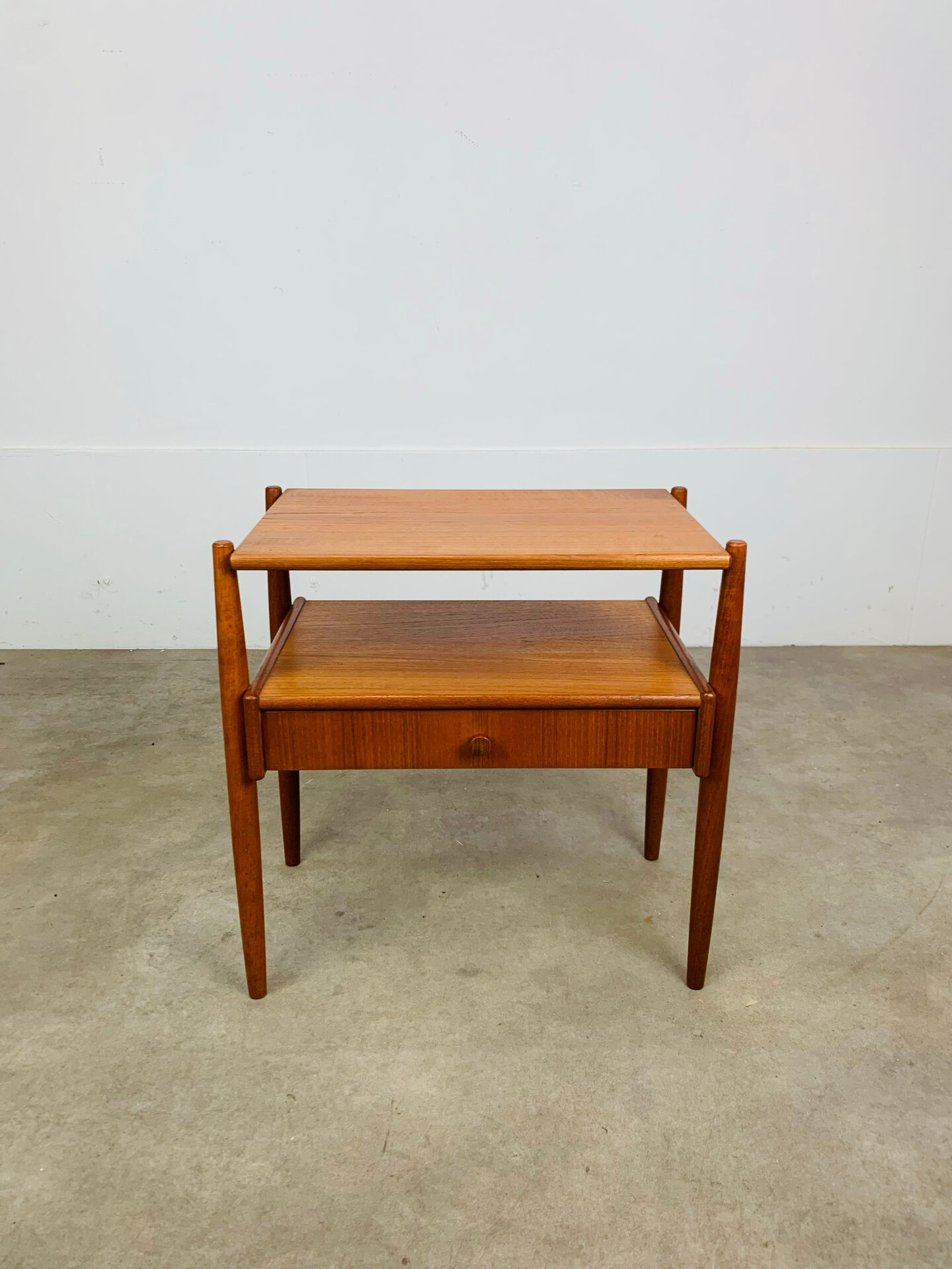 Scandinavian teak bedside table, 1960s