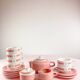 Service vintage rose