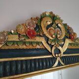 Art Deco floral mirror 1970