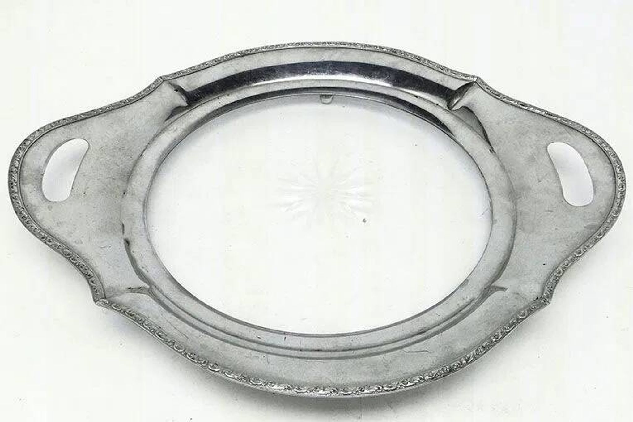Plateau H1F dans le style Art Nouveau pour verres en cristal