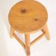 Light wood stool