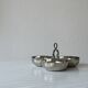 Vintage silver-plated compartment dish – Aperitif server