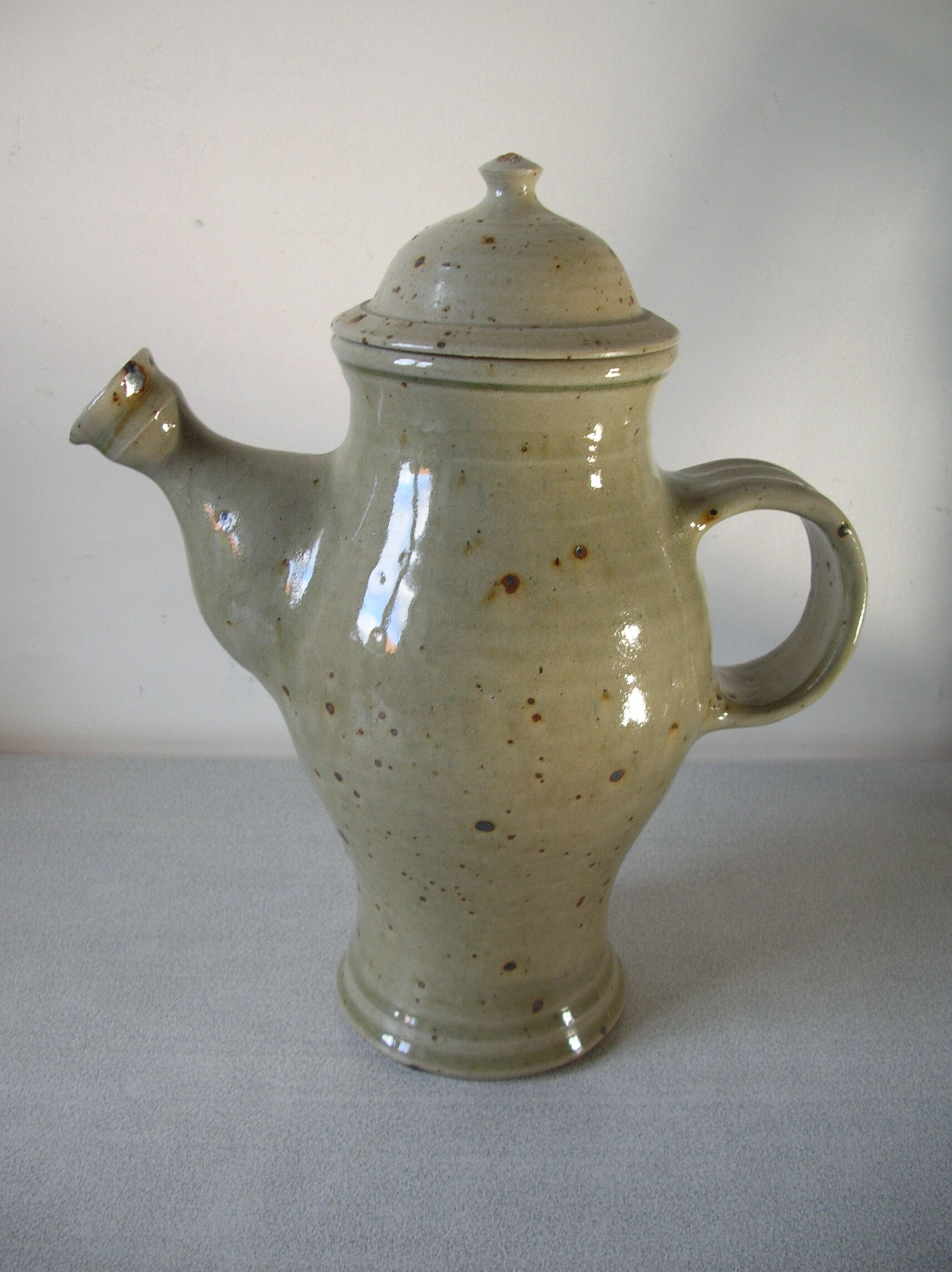 Cafetière en grès signé Jacques Vilain déco cuisine campagne champêtre