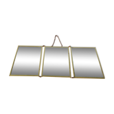 Art deco triptych mirror