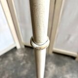 White metal coat rack