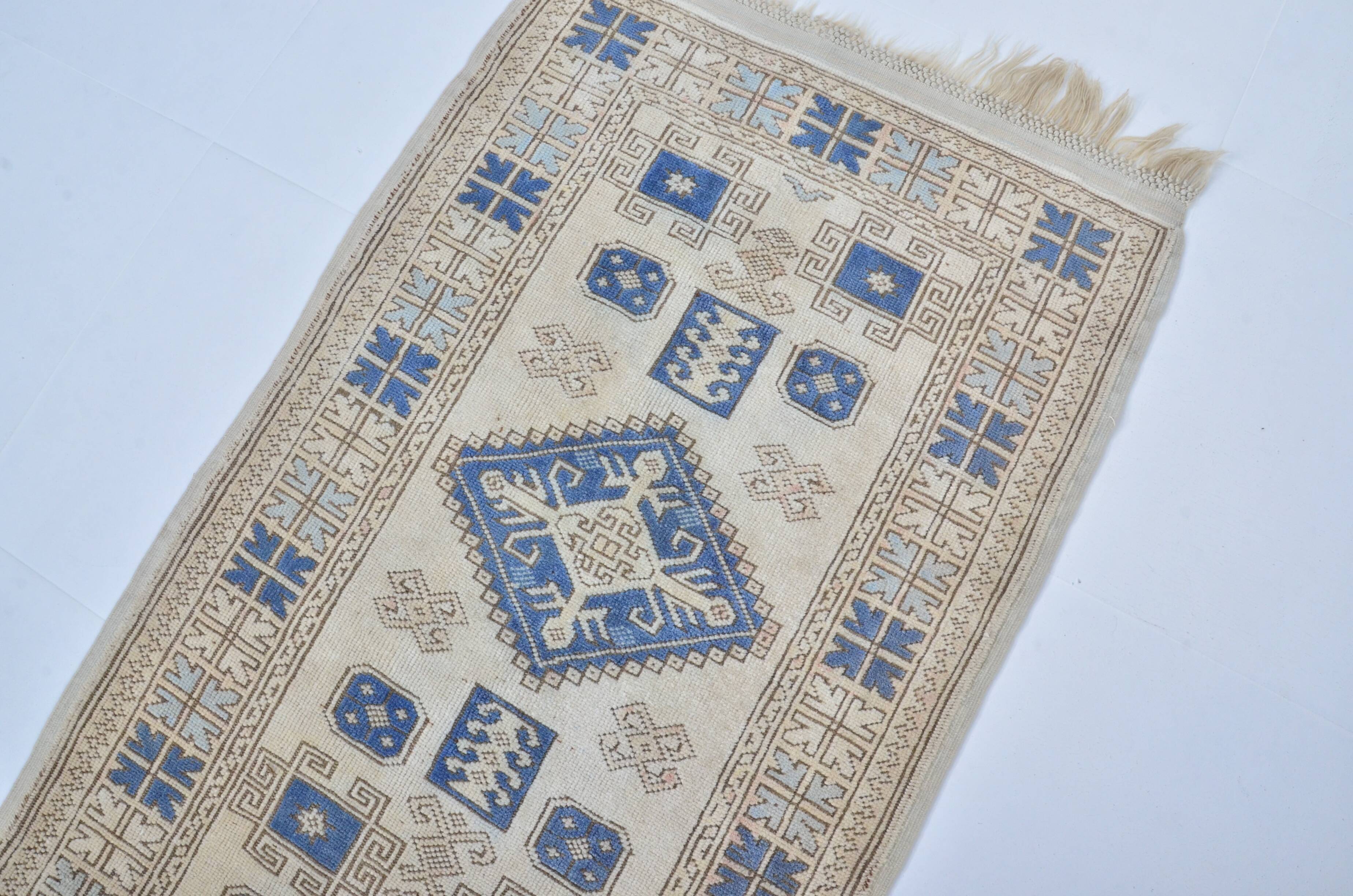 Turkish Oushak handmade rug sku 3593