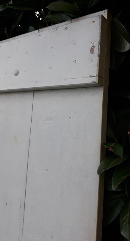 Door h175xl89.8cm cellar, outbuilding