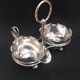 Sugar dish and cream dish